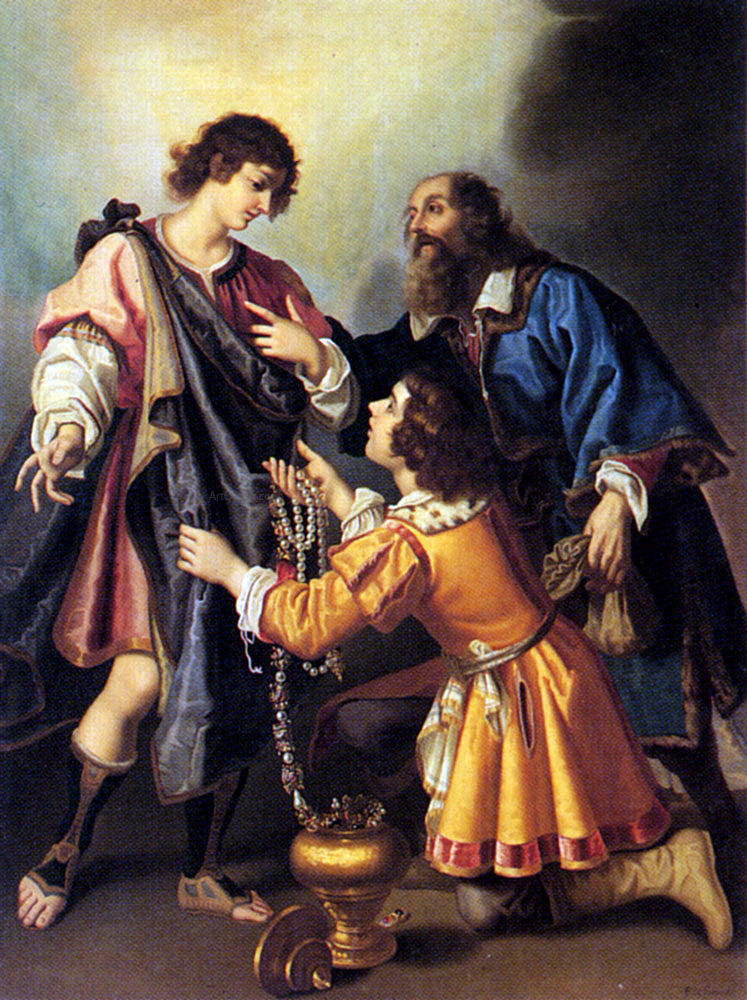 Frank Warwick Topham A Request - Canvas Print