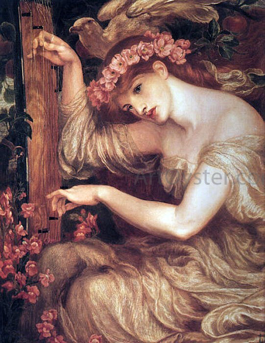 Dante Gabriel Rossetti A Sea Spell - Canvas Print