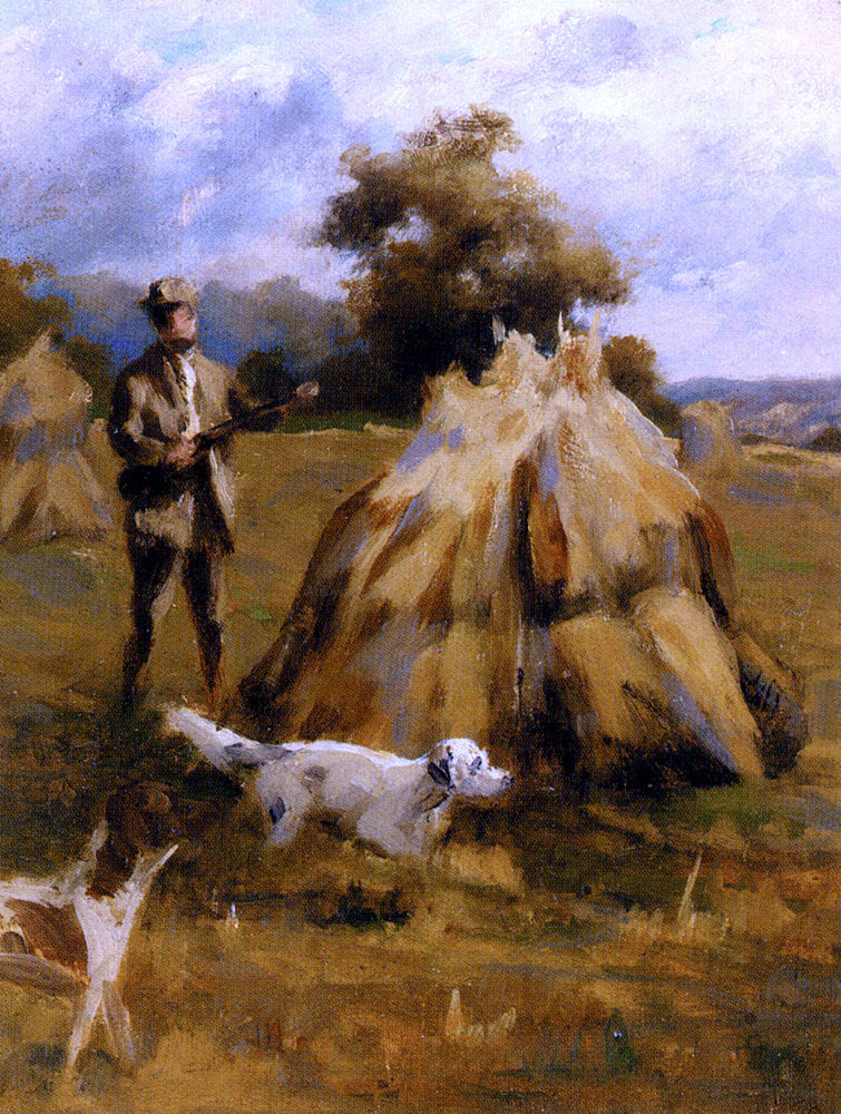 Percival Leonard Rosseau A Shooting Study - Canvas Print