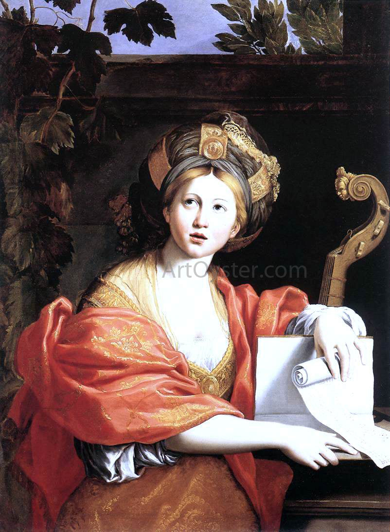 Domenichino A Sibyl - Canvas Print