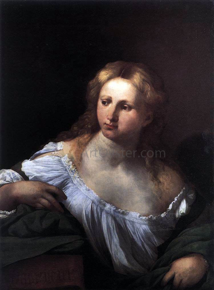 Palma Vecchio A Sibyl - Canvas Print