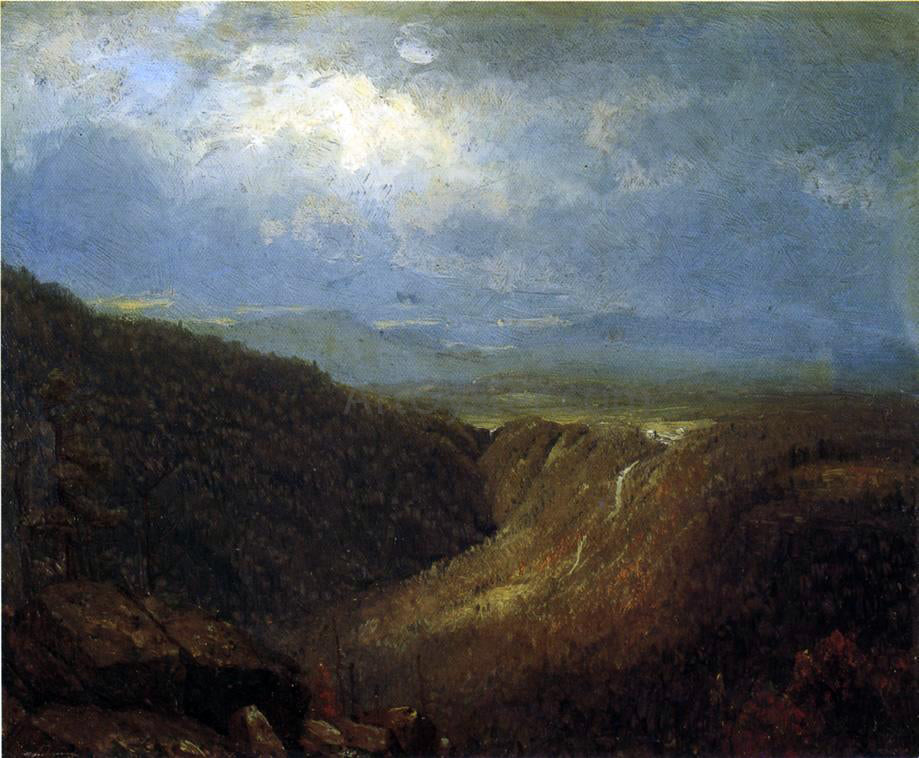 Sanford Robinson Gifford A Souvenir of the Catskills - Canvas Print