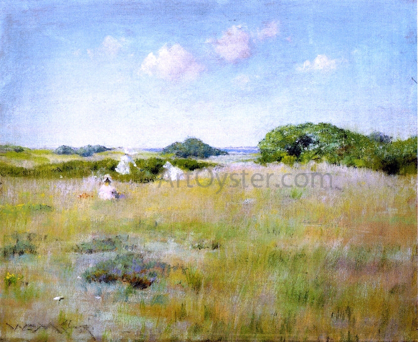 William Merritt Chase A Summer Day - Canvas Print