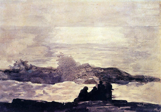 Winslow Homer A Summer Night - Canvas Print