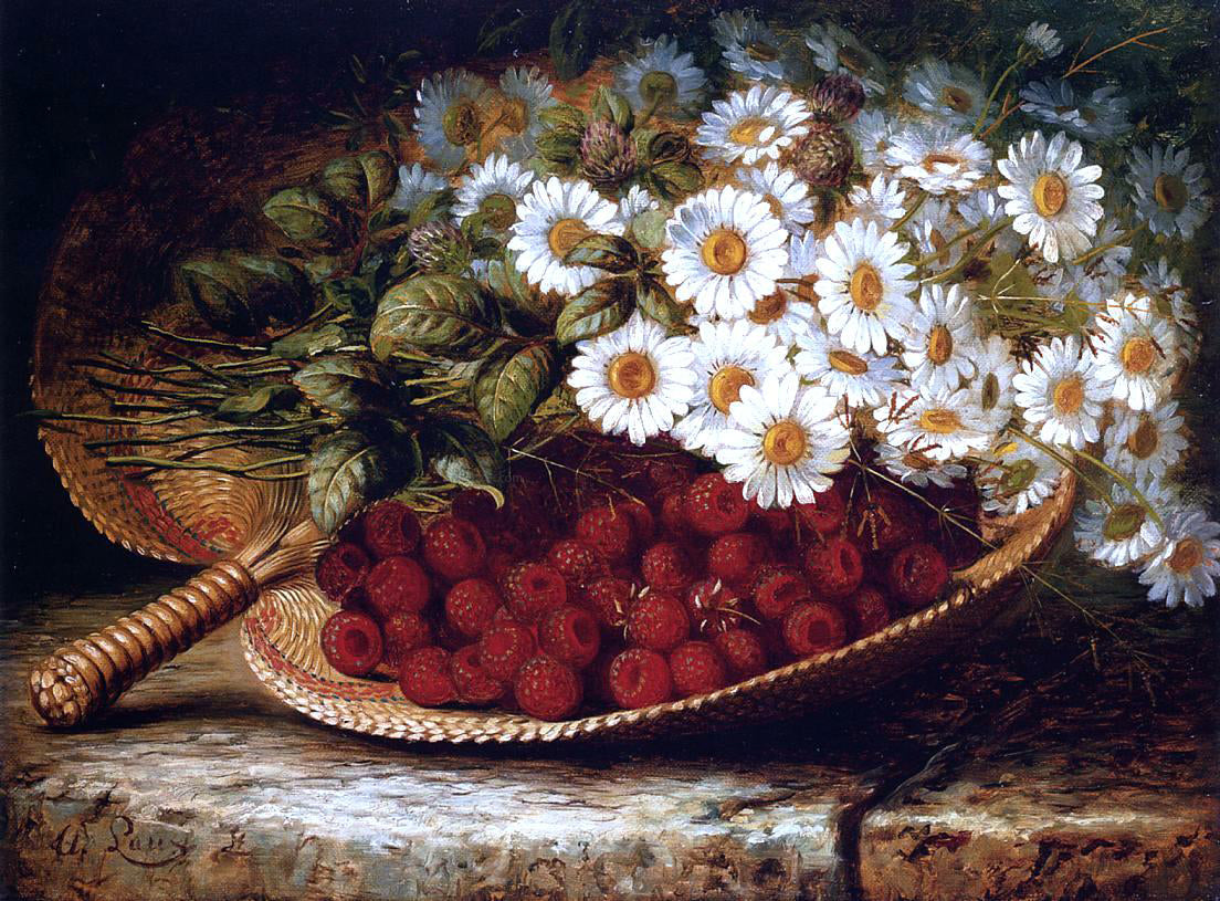 August Laux A Summer Still Life - Canvas Print