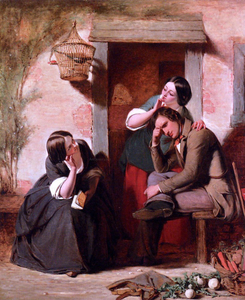 Augustus Leopold Egg A Teasing Riddle - Canvas Print