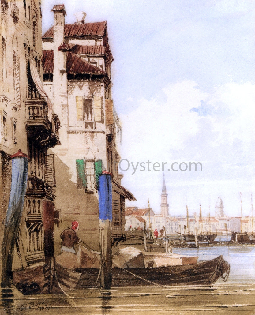 Thomas Shotter Boys A Venetian Scene - Canvas Print