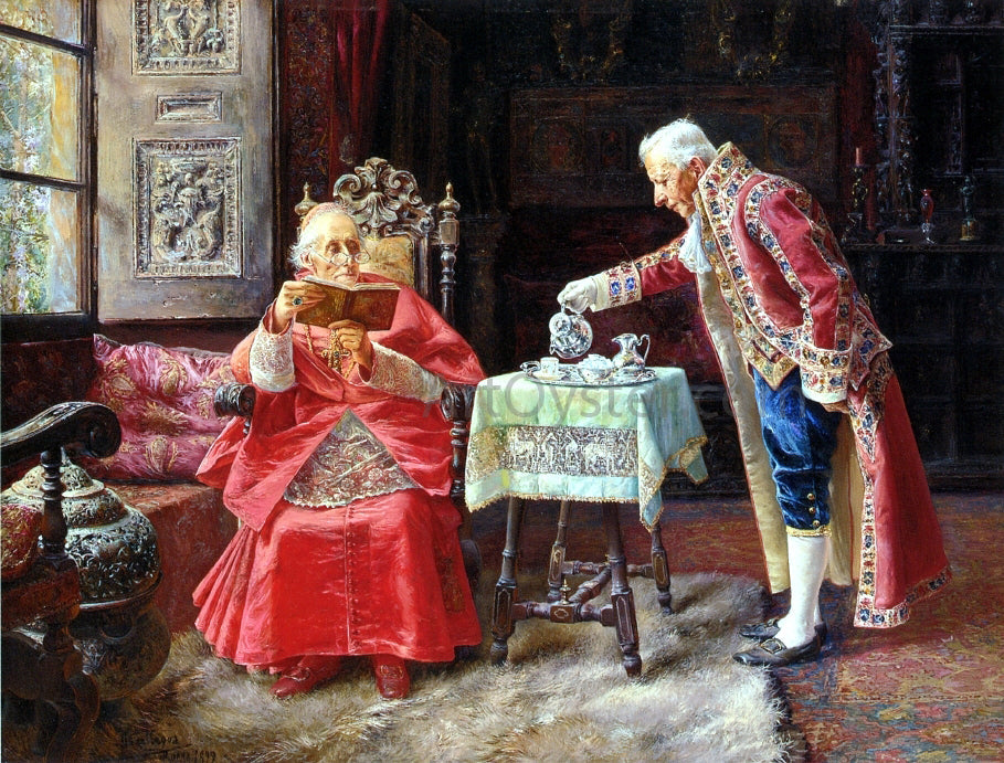 Jose Gallegos Y Arnosa A Watchful Eye - Canvas Print