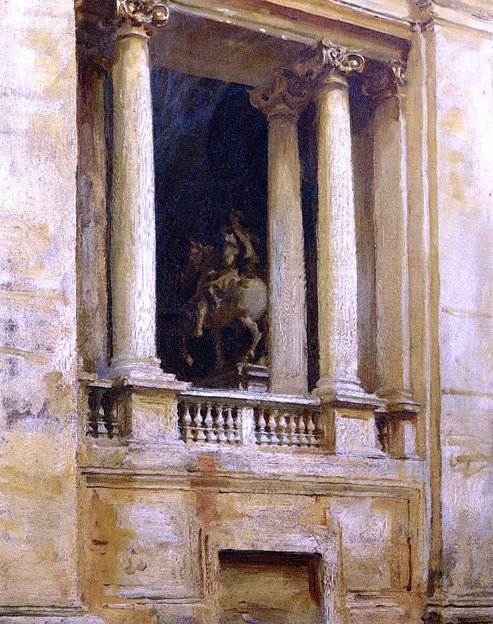 John Singer Sargent Window in the Vatican - Canvas Print