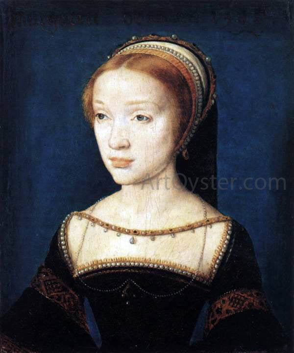 Corneille De Lyon A Young Lady - Canvas Print