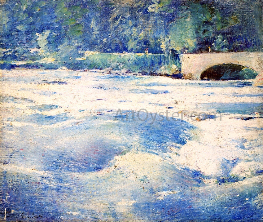 Emil Carlsen Above Niagara Falls - Canvas Print