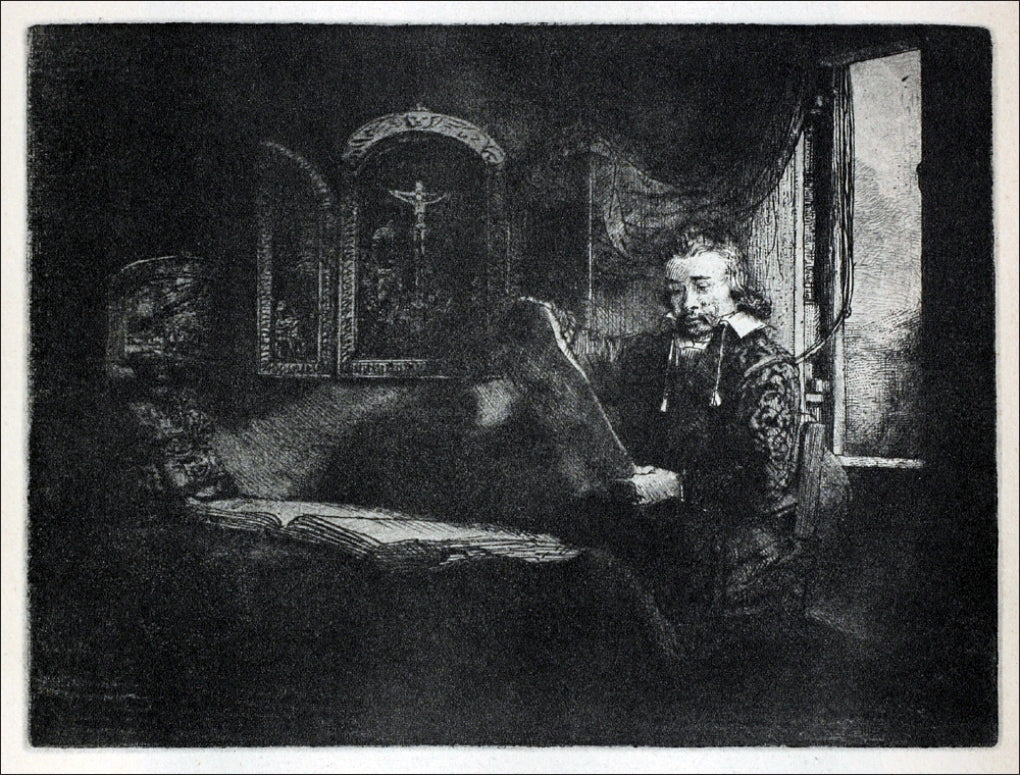 Rembrandt Van Rijn Abraham Franz, or Francen - Canvas Print