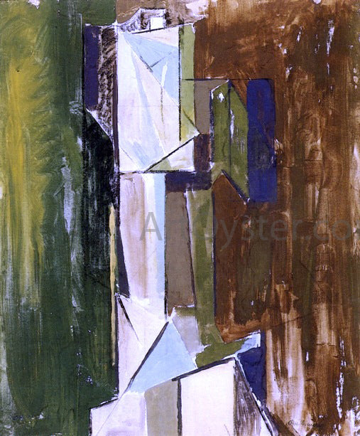 Alfred Henry Maurer Abstract Head - Canvas Print