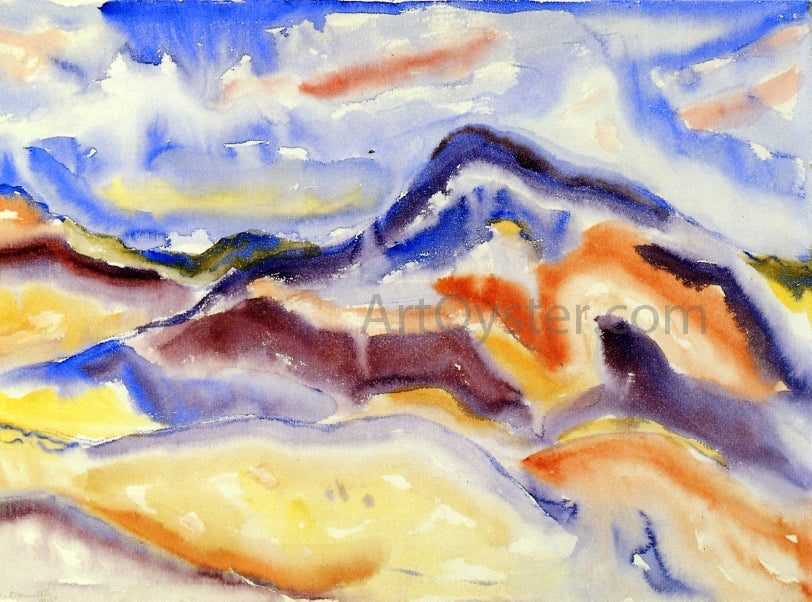 Charles Demuth Abstract Landscape - Canvas Print