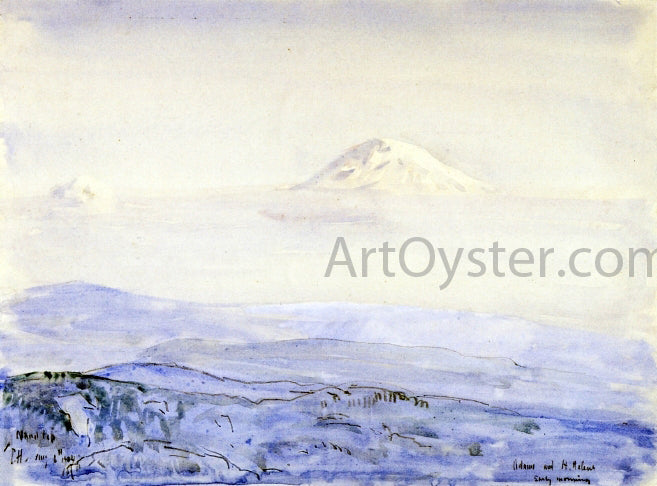 Frederick Childe Hassam Adams and St. Helen's, Early Morning - Canvas Print