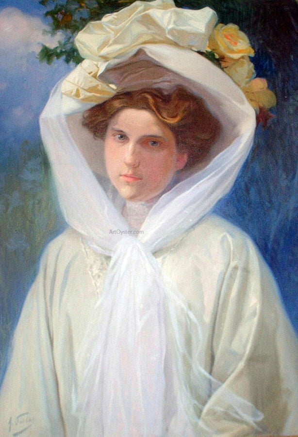 Antonio Fillol Granell Adela de La Hoz - Canvas Print