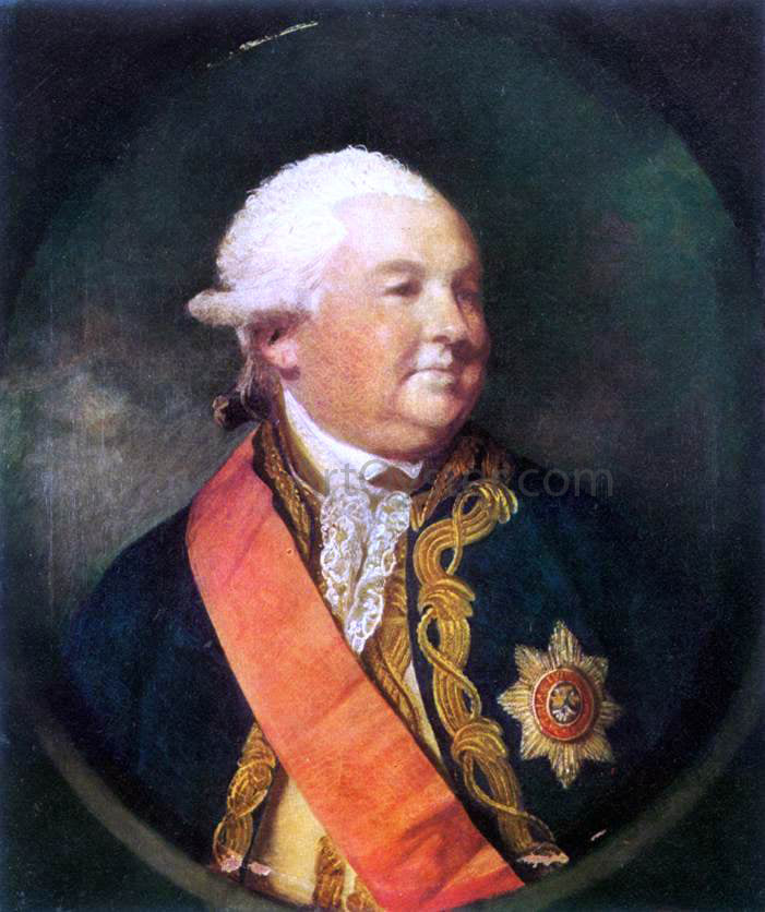 Sir Joshua Reynolds Admiral Sir Edward Hughes - Canvas Print
