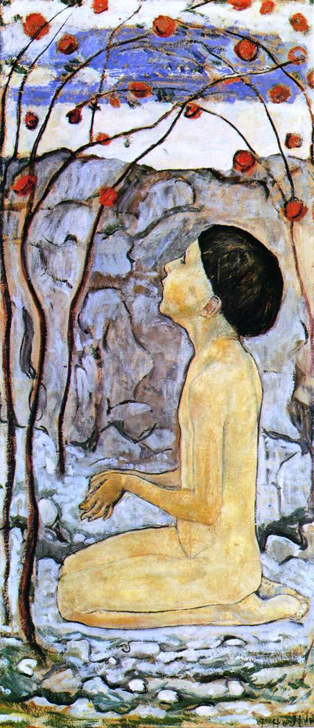 Ferdinand Hodler Adoration (III) - Canvas Print