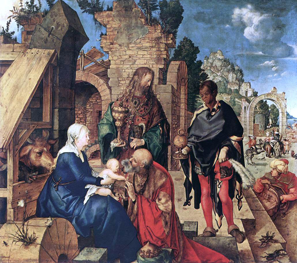 Albrecht Durer Adoration of the Magi - Canvas Print