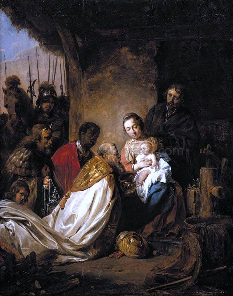 Jan De Bray Adoration of the Magi - Canvas Print