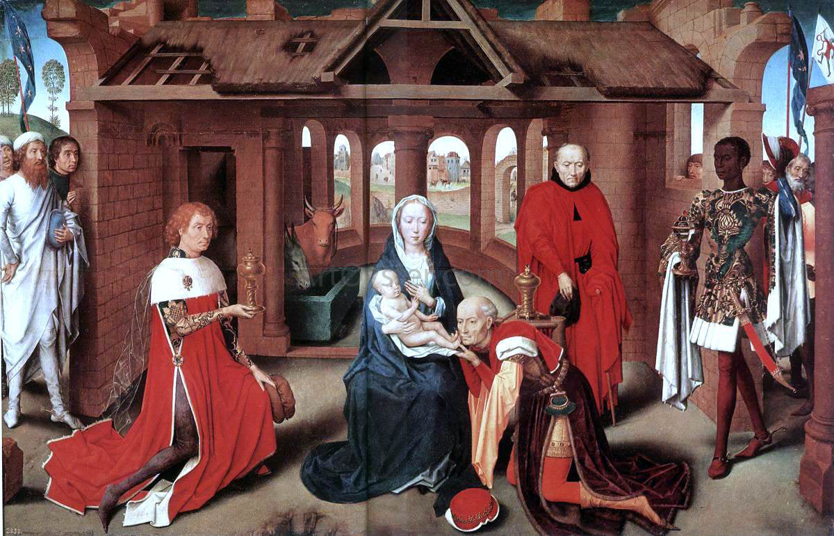 Hans Memling Adoration of the Magi - Canvas Print