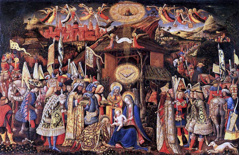 Antonio Vivarini Adoration of the Magi - Canvas Print
