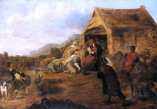 Gerrit Claesz Bleker Adoration of the Magi - Canvas Print