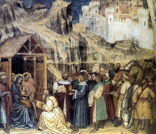 Altichiero Da Zevio Adoration of the Magi - Canvas Print