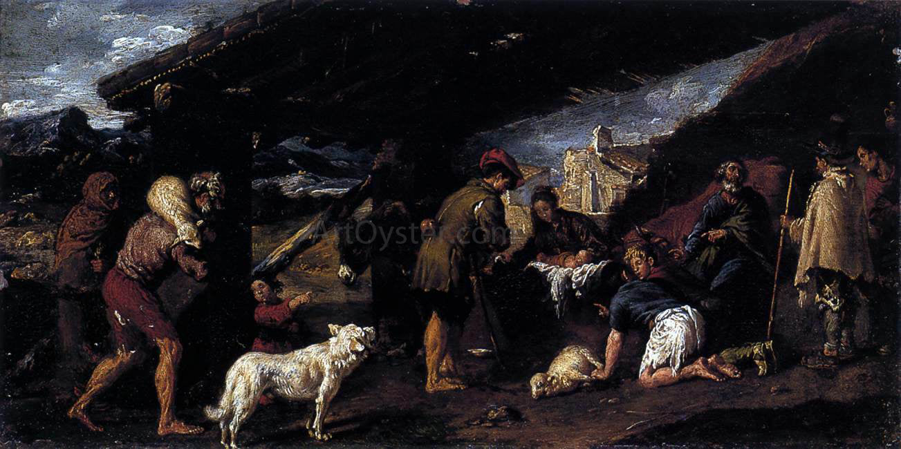 Juan Ribalta Adoration of the Shepherds - Canvas Print