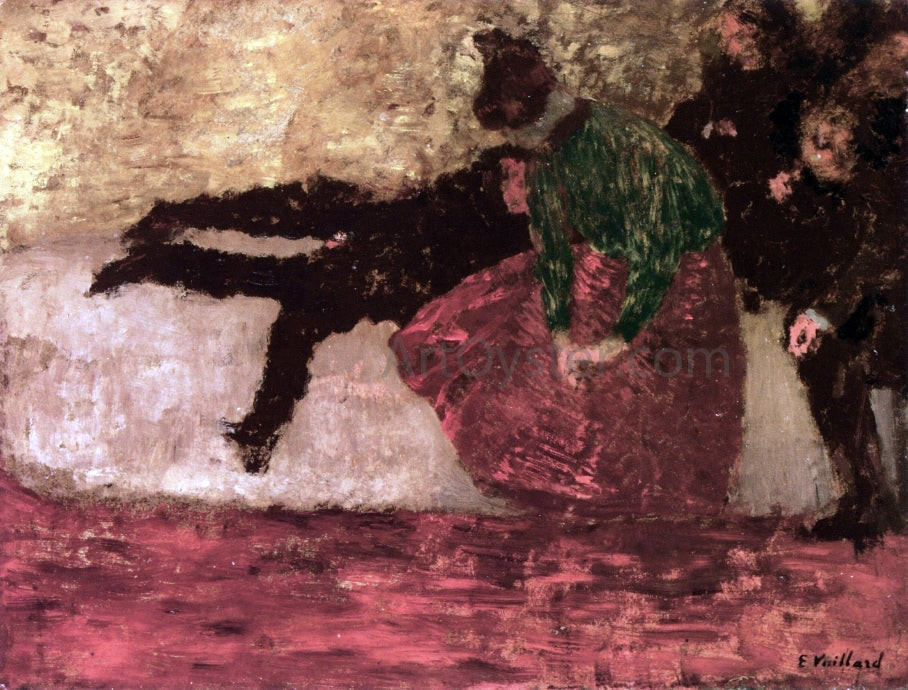 Edouard Vuillard After the Ball - Canvas Print