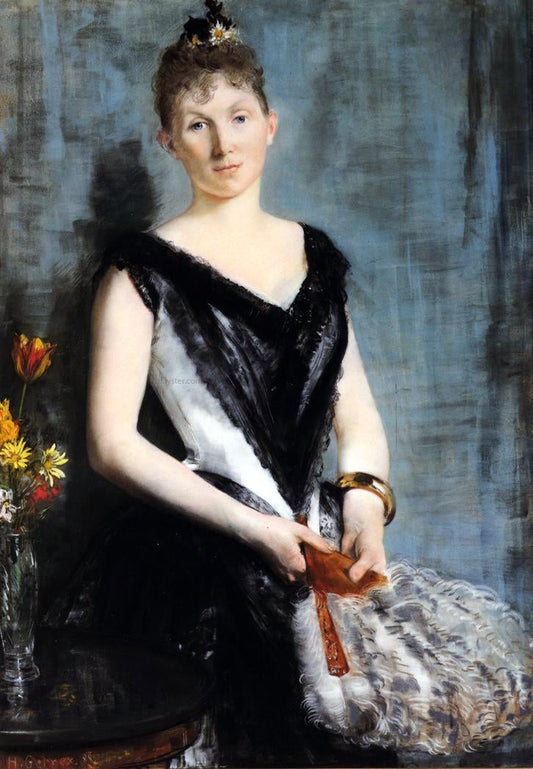 Henri Gervex After the Dance - Canvas Print