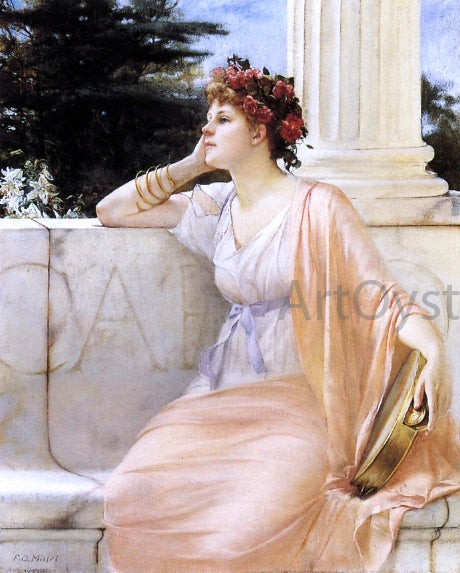 Francis David Millet After the Festival - Canvas Print