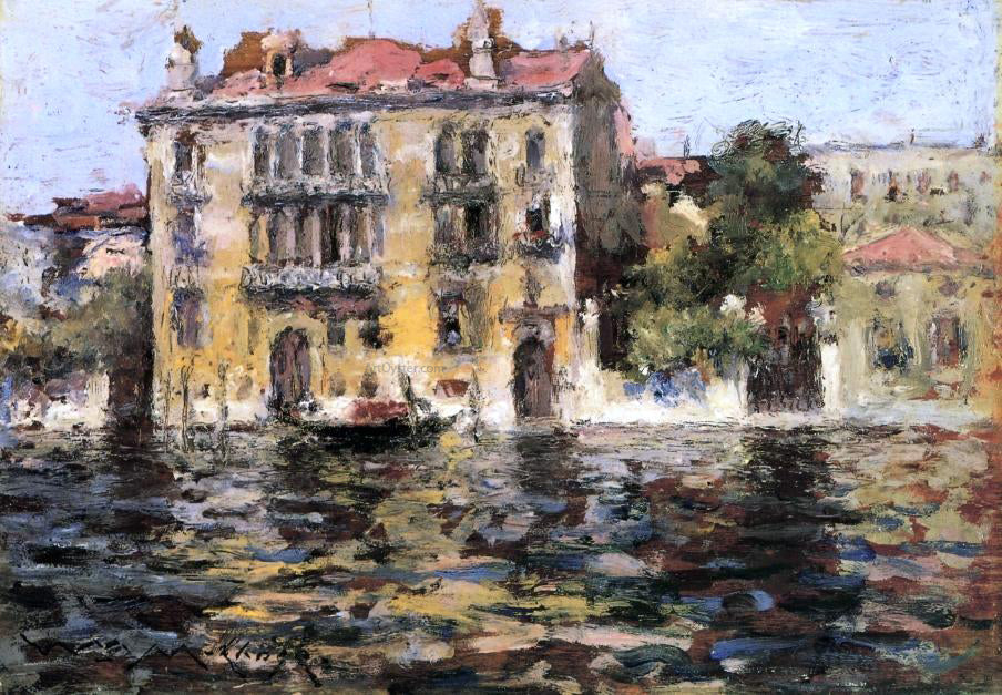 William Merritt Chase After the Rain - Canvas Print