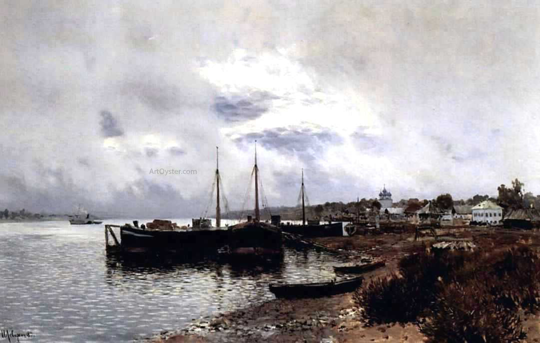 Isaac Ilich Levitan After the Rain, Plyos - Canvas Print