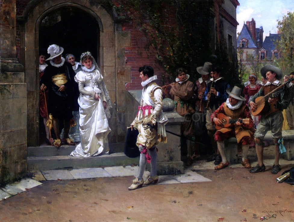 Adrien Moreau After the Wedding - Canvas Print