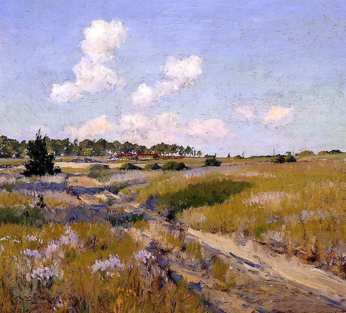 William Merritt Chase Afternoon Shadows - Canvas Print