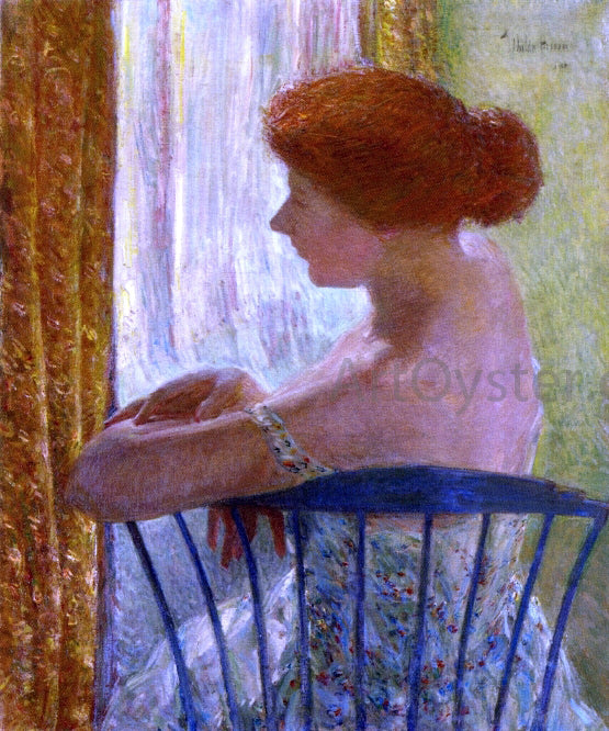 Frederick Childe Hassam Against the Light - Canvas Print