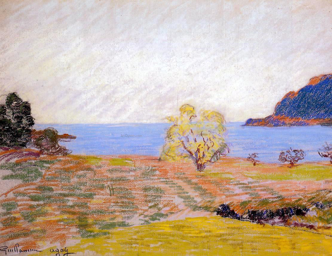 Armand Guillaumin Agay Landscape - Canvas Print