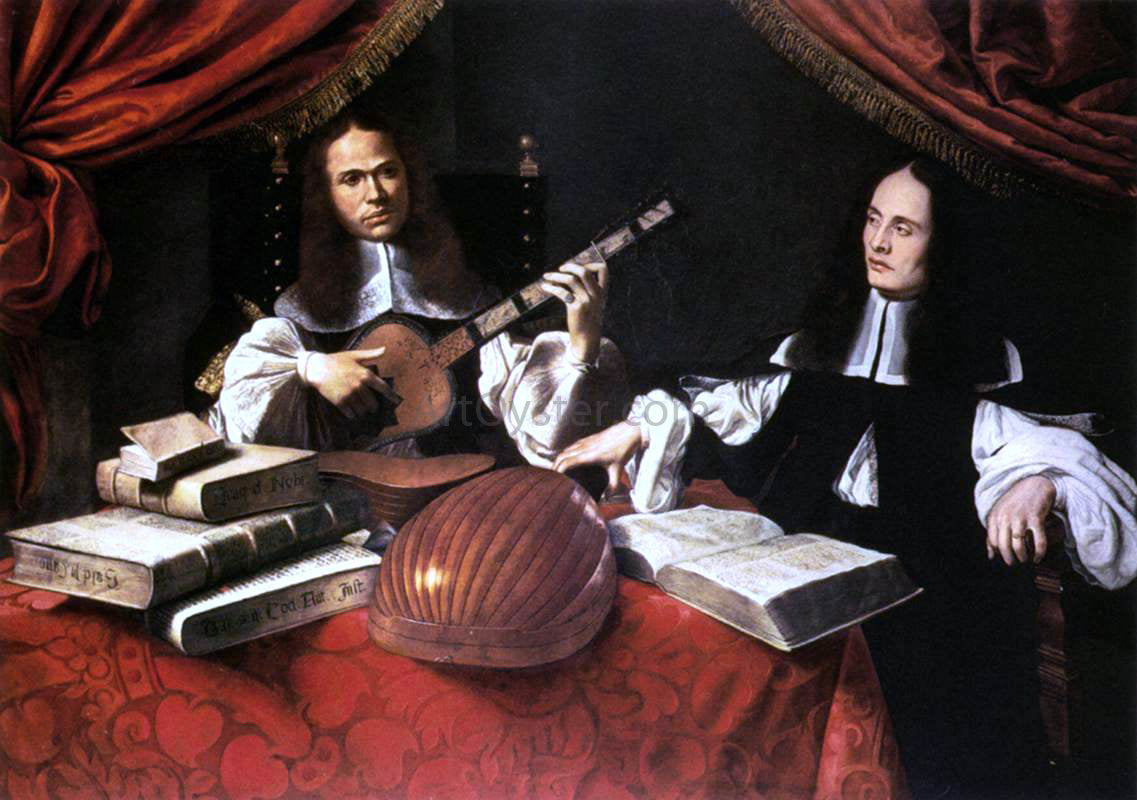 Evaristo Baschenis Agliardi Triptych (right) - Canvas Print