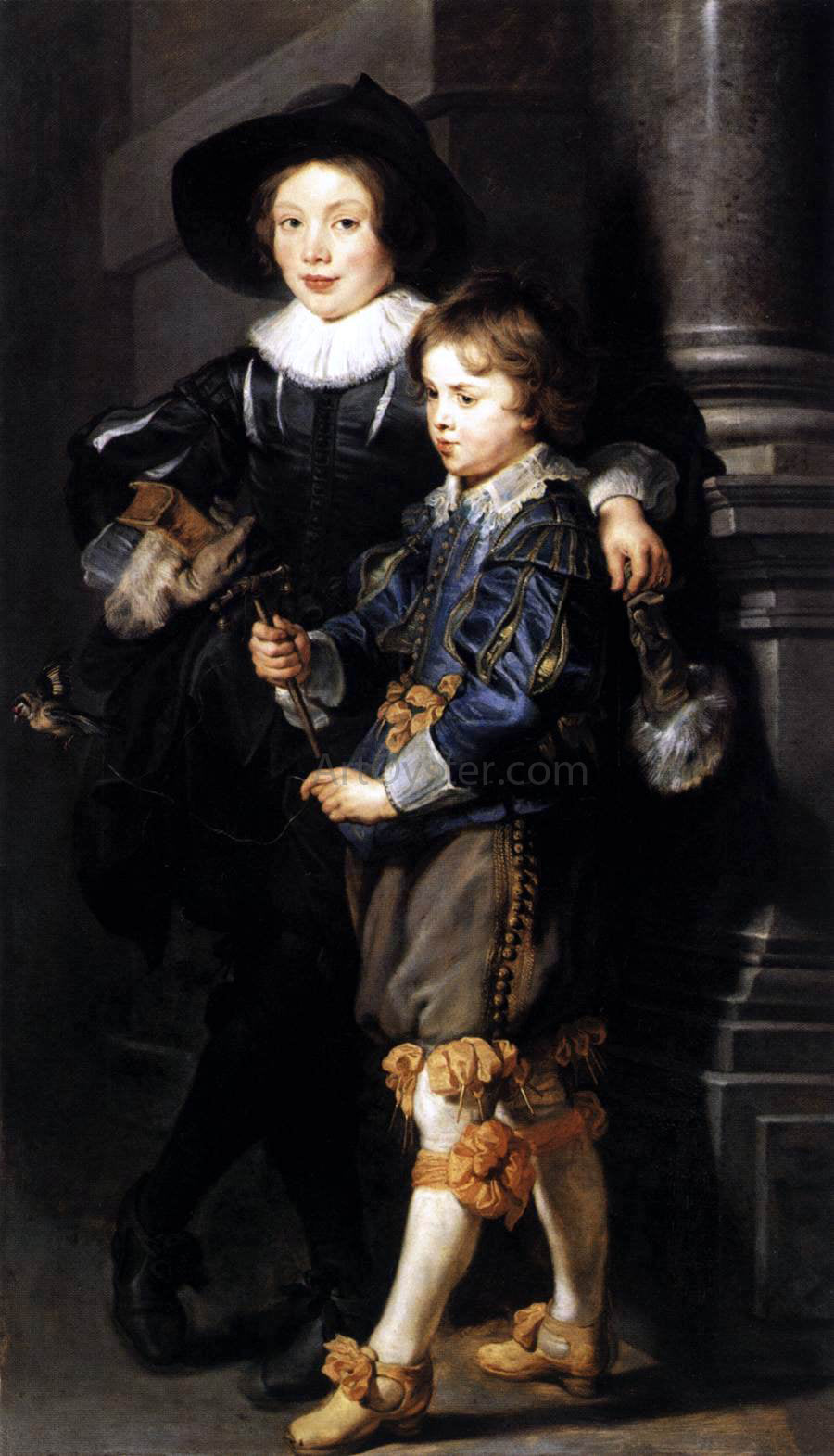 Peter Paul Rubens Albert and Nicolaas Rubens - Canvas Print