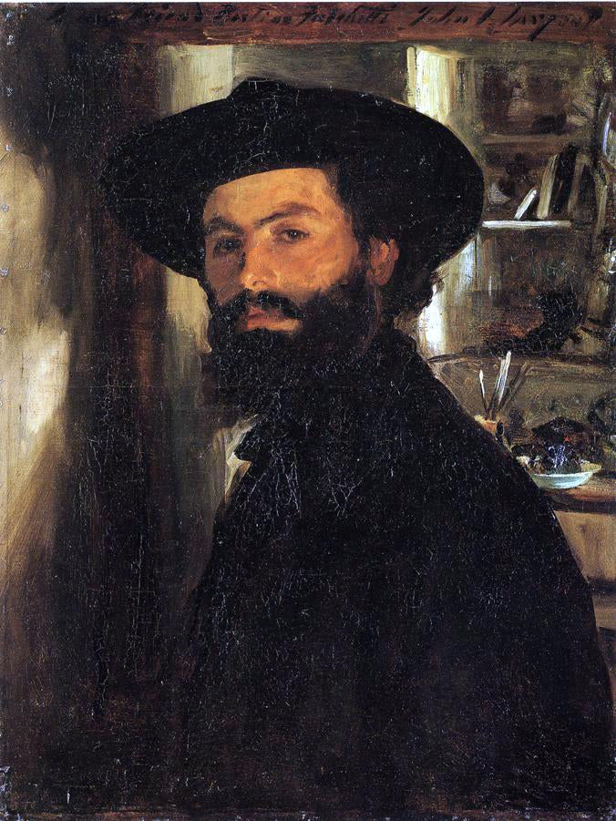 John Singer Sargent Alberto Falchetti - Canvas Print