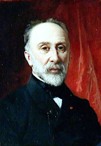 Charles Zacharie Landelle Albret Kaempfen - Canvas Print