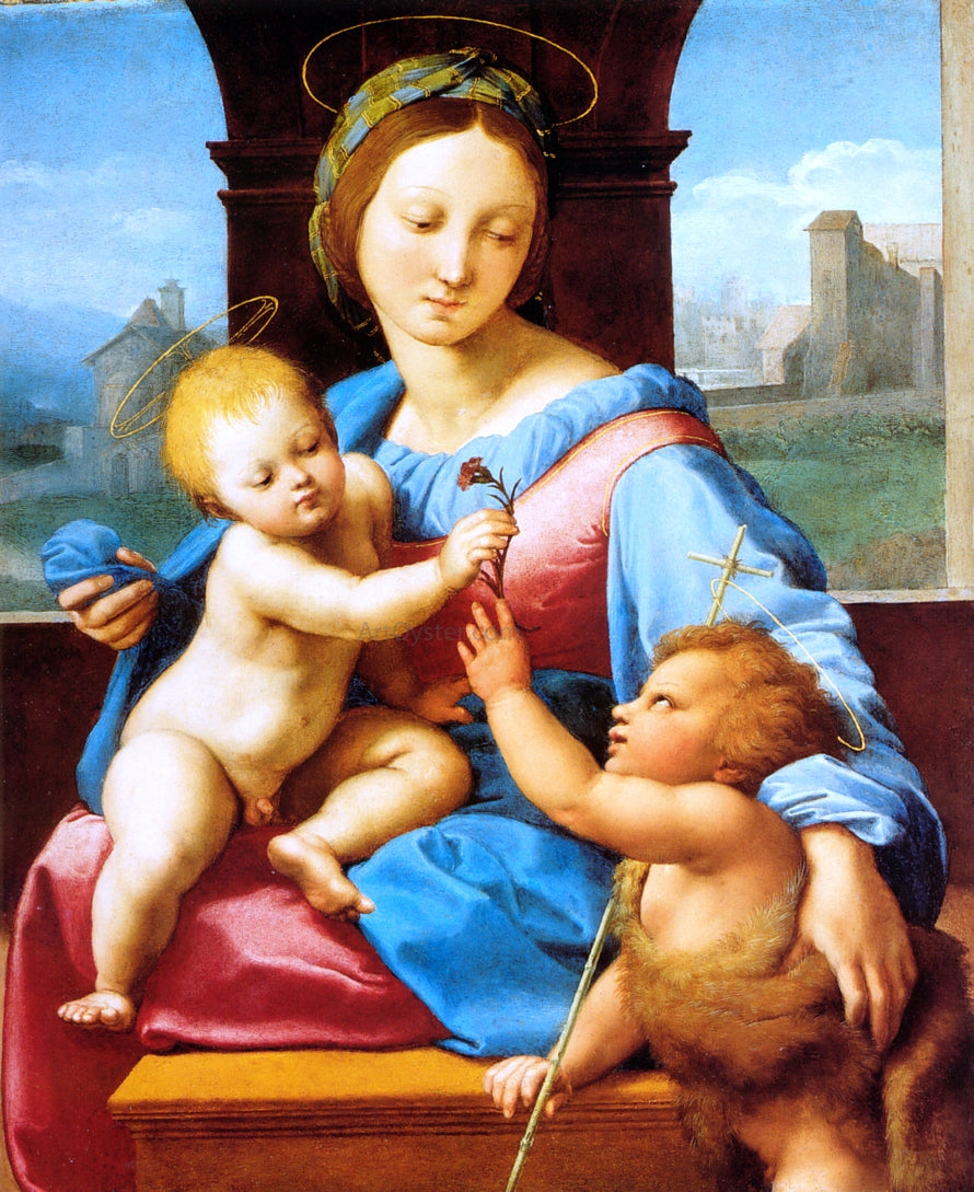 Raphael Aldobrandini Madonna - Canvas Print