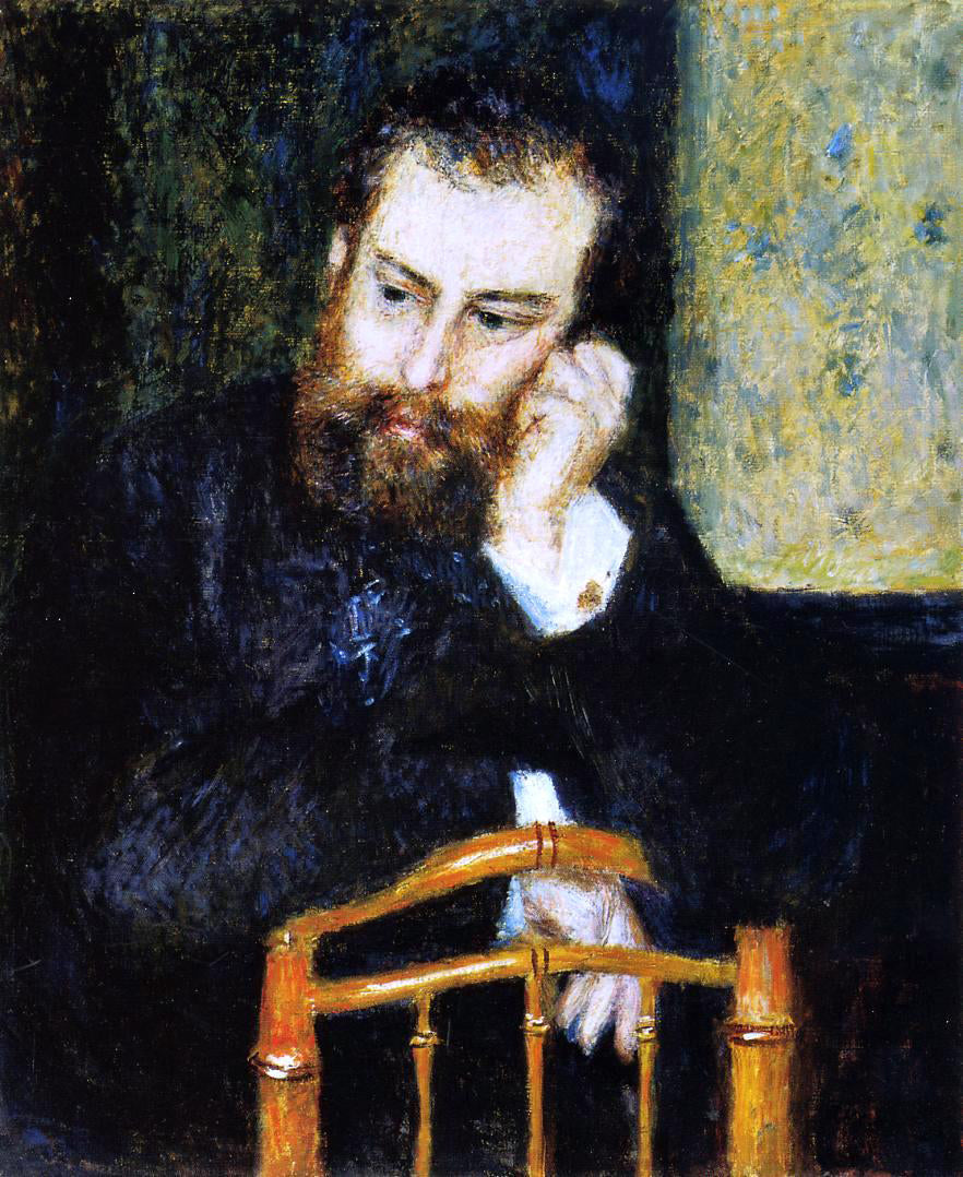 Pierre Auguste Renoir Alfred Sisley - Canvas Print