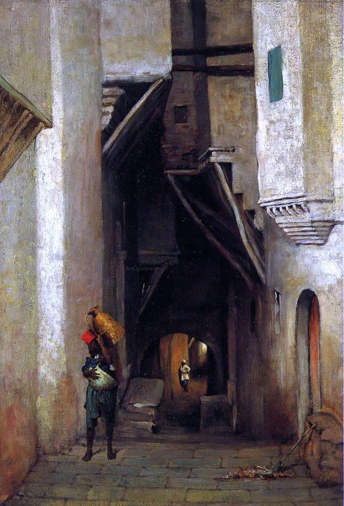 William Sartain Algerian Water Carrier - Canvas Print