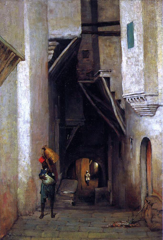 William Sartain Algerian Water Carrier - Canvas Print