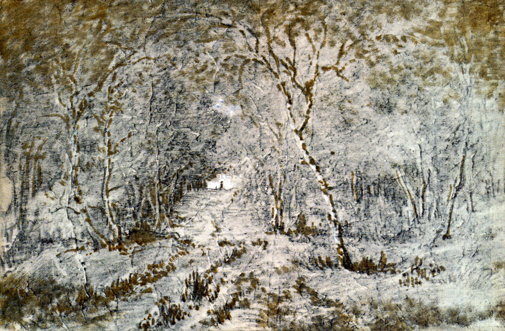 Theodore Rousseau Allee Sous Bois - Canvas Print