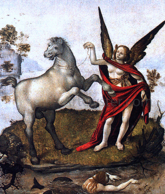 Piero Di Cosimo Allegory - Canvas Print