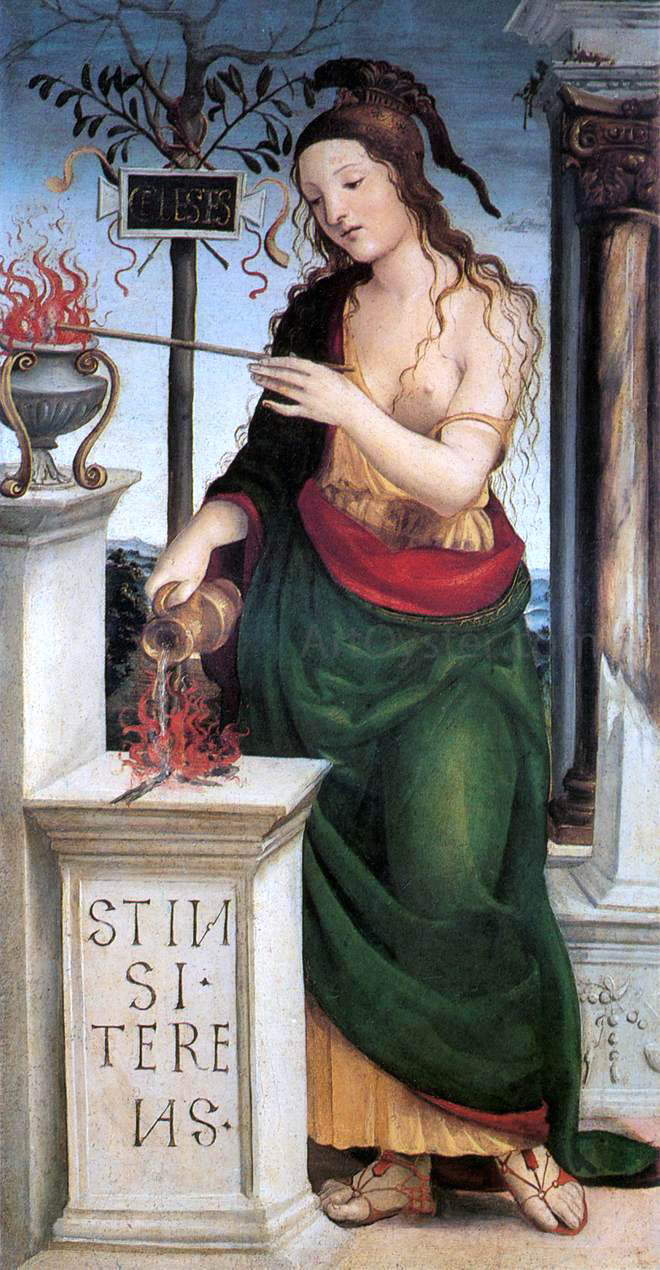 Il Sodoma Allegory of Celestial Love - Canvas Print