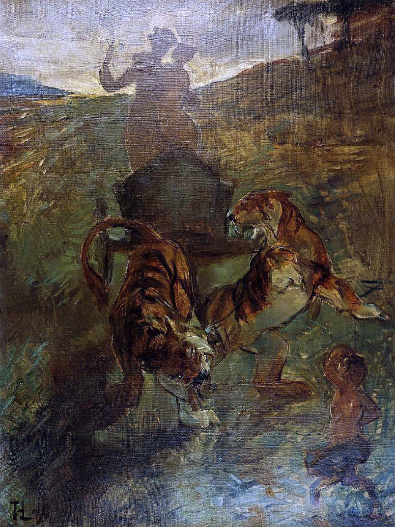 Henri De Toulouse-Lautrec Allegory: Springtime of Life - Canvas Print
